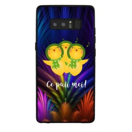 Husă Samsung Galaxy S7 Edge, cu imprimeu și mesaj, mesaj pui