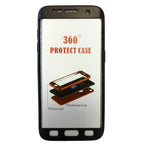 Husă Samsung Galaxy S7 Edge, silicon 360°, negru