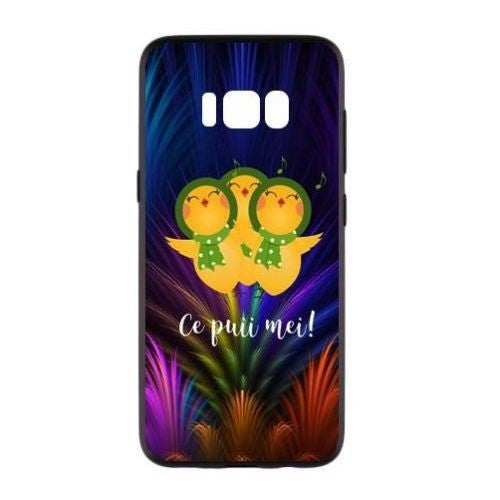 Husă Samsung Galaxy S8, cu imprimeu și mesaj, mesaj pui