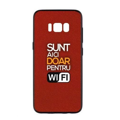 Husă Samsung Galaxy S8, cu imprimeu și mesaj, mesaj wi-fi