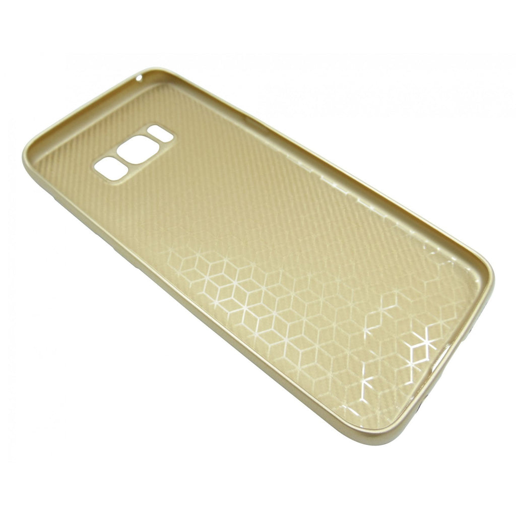 Husă Samsung Galaxy S8, model carbon, auriu