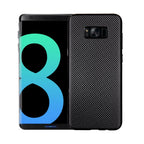 Husă Samsung Galaxy S8, model carbon, negru