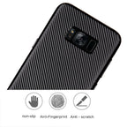 Husă Samsung Galaxy S8, model carbon, negru