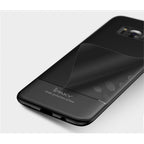 Husă Samsung Galaxy S8, model carbon, subțire, negru