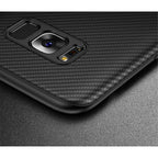 Husă Samsung Galaxy S8, model carbon, subțire, negru