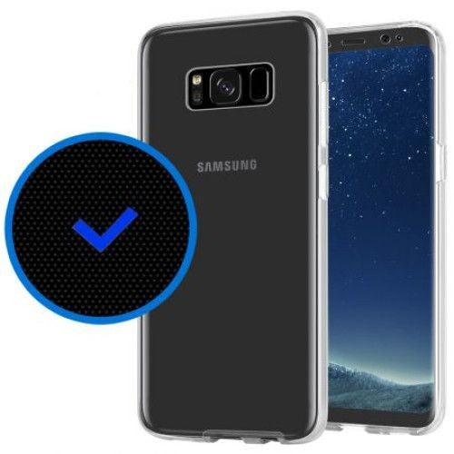 Husă Samsung Galaxy S8 Plus, 360°, din TPU transparent, transparent