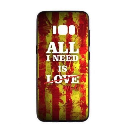 Husă Samsung Galaxy S8 Plus, cu imprimeu și mesaj, mesaj love