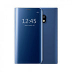 Husă Samsung Galaxy S8, tip carte cu oglindă, albastru