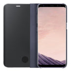 Husă Samsung Galaxy S8, tip carte cu oglindă, albastru
