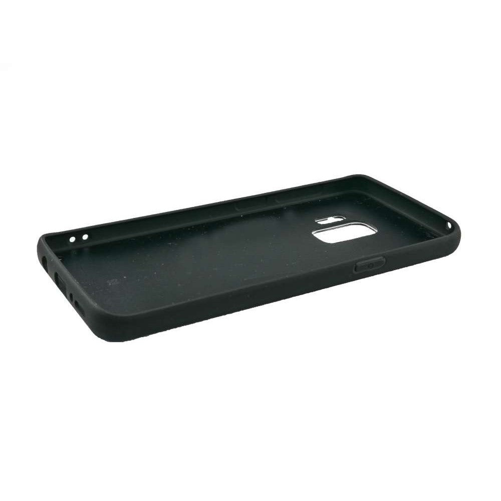 Husă Samsung Galaxy S9, cu spate din sticlă în degrade, albastru