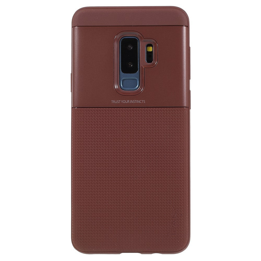 Husă Samsung Galaxy S9 Plus, antișoc, maro