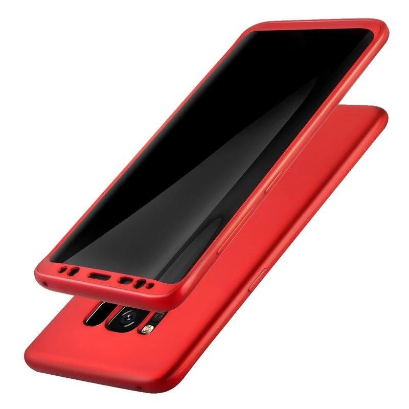 Husă Samsung Galaxy S9 Plus, silicon 360°, roșu