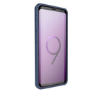 Husă Samsung Galaxy S9 Plus, spate rigid, din acril, cu ramă antișoc, albastru