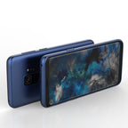 Husă Samsung Galaxy S9 Plus, spate rigid, mată, subțire, albastru