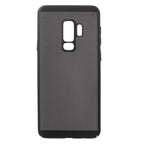 Husă Samsung Galaxy S9 Plus, spate rigid, ultra-subțire, perforată, negru