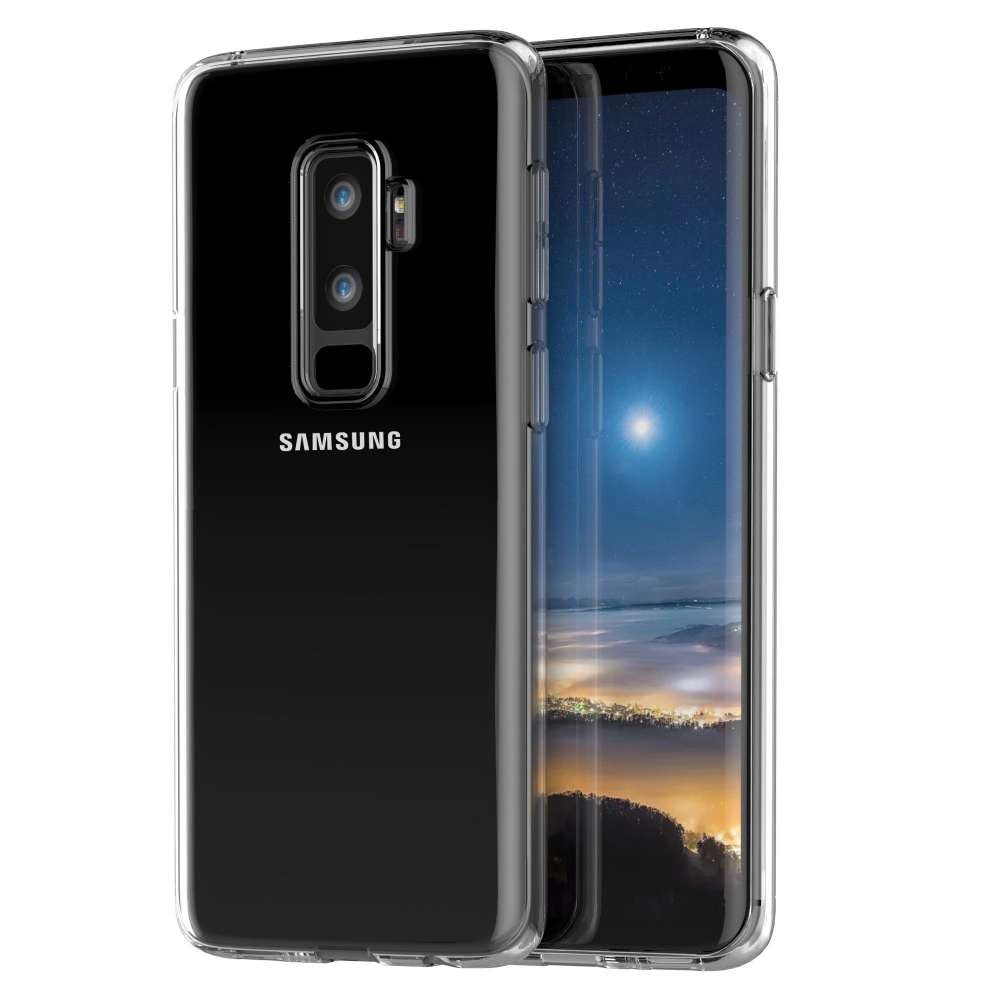 Husă Samsung Galaxy S9 Plus, transparentă, de 0,6 mm, transparent