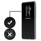 Husă Samsung Galaxy S9 Plus, transparentă, de 0,6 mm, transparent