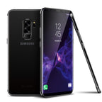 Husă Samsung Galaxy S9 Plus, transparentă, negru