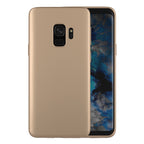 Husă Samsung Galaxy S9, spate rigid, mată, subțire, auriu