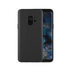 Husă Samsung Galaxy S9, spate rigid, mată, subțire, negru