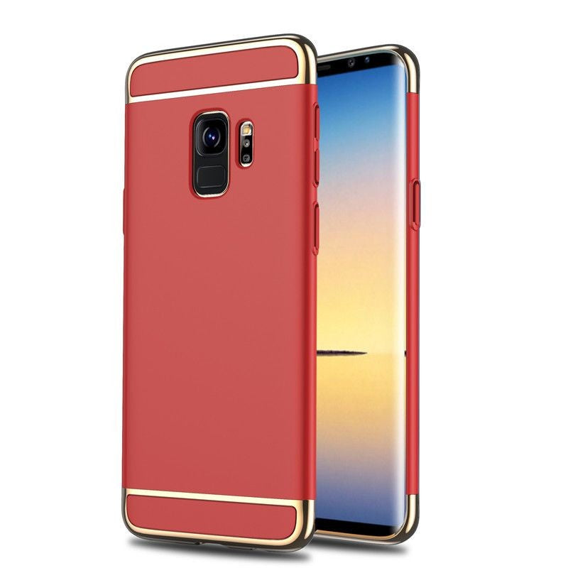 Husă Samsung Galaxy S9, spate rigid, roșu