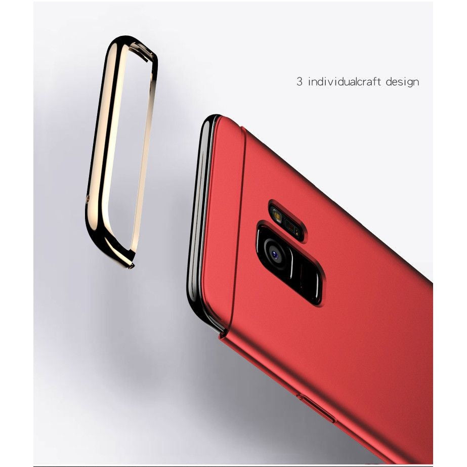 Husă Samsung Galaxy S9, spate rigid, roșu