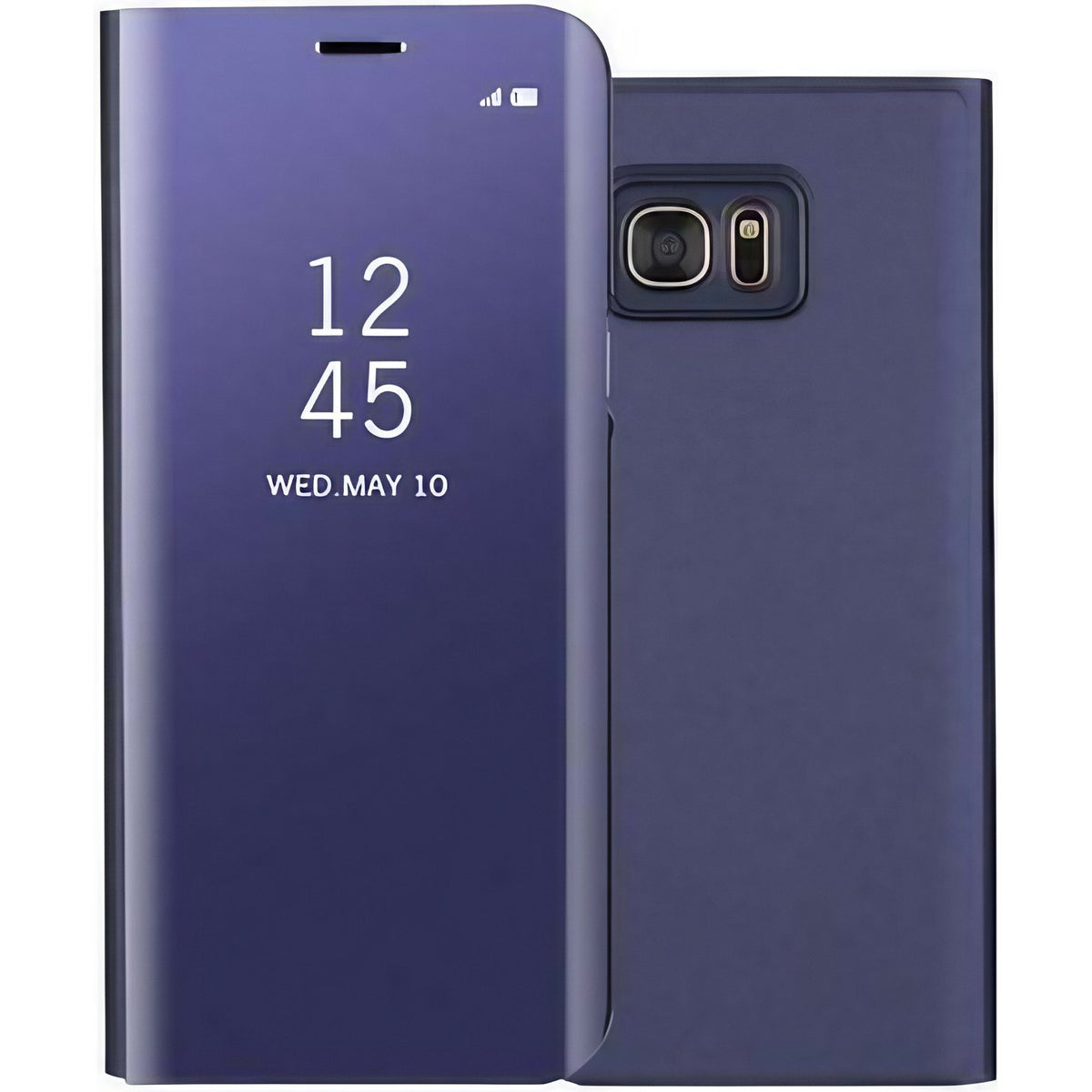 Husă Samsung Galaxy S9, tip carte cu oglindă, mov