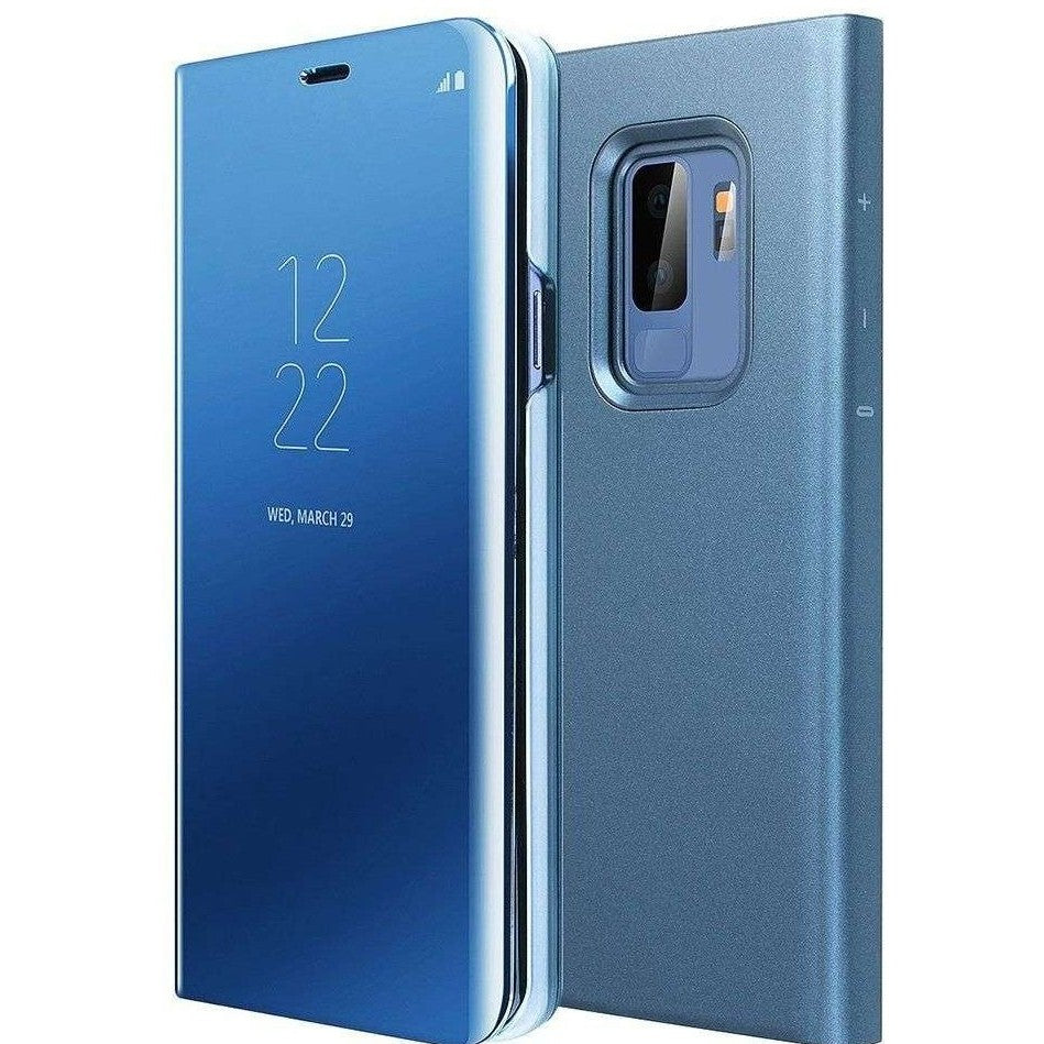 Husă Samsung Galaxy S9, tip carte cu oglindă, mov