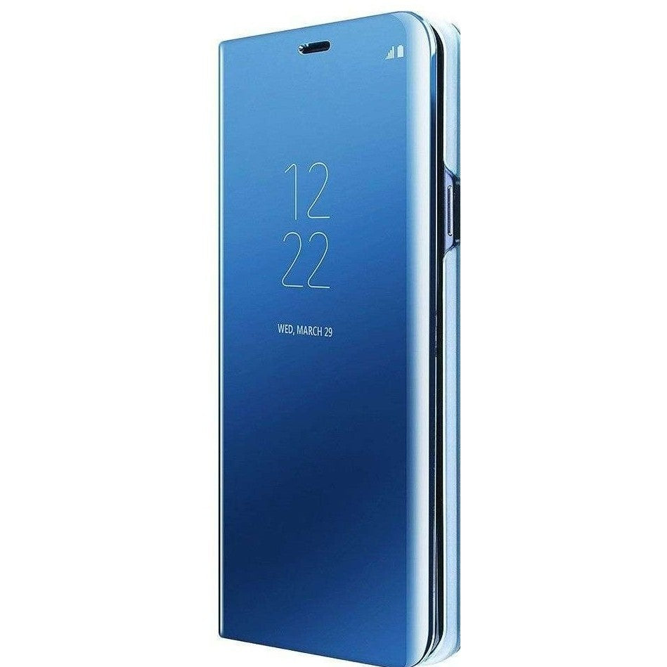 Husă Samsung Galaxy S9, tip carte cu oglindă, mov