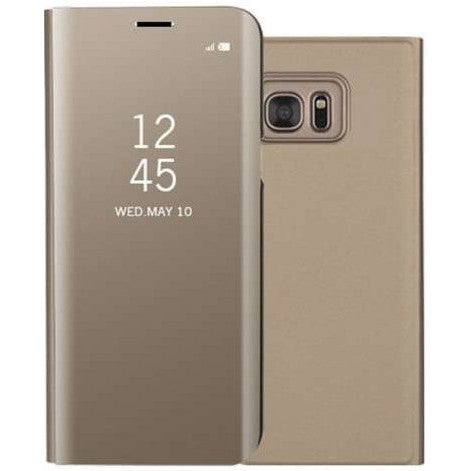 Husă Samsung Galaxy S9, tip carte cu oglindă, mov