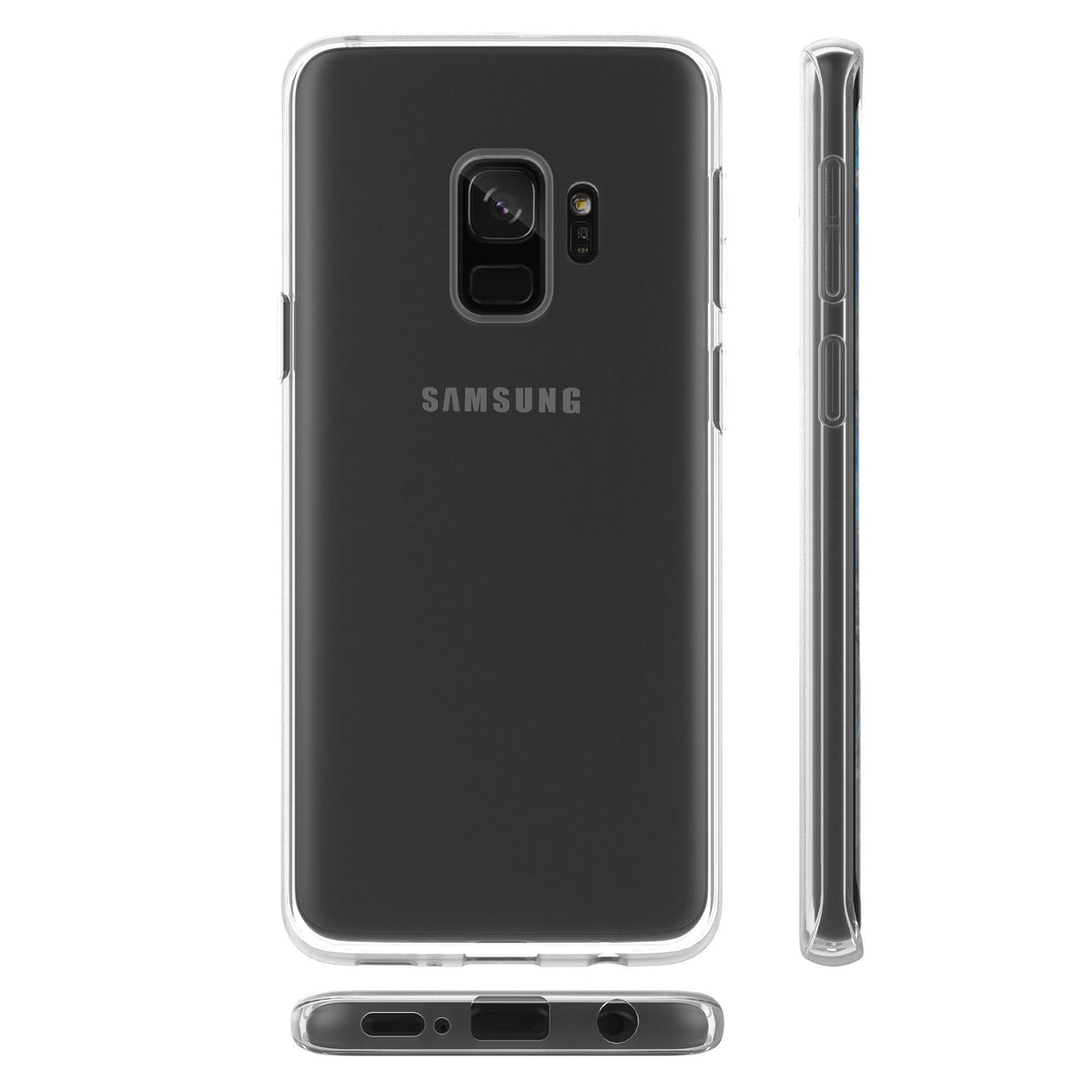 Husă Samsung Galaxy S9, transparentă, de 0,1 mm, transparent