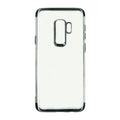 Husă Samsung Galaxy S9, transparentă, negru