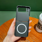 Husă Samsung Galaxy Z Flip 5, magnetică MagSafe, negru
