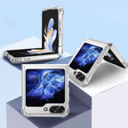 Husă Samsung Galaxy Z Flip 6, magnetică MagSafe, transparentă, transparent