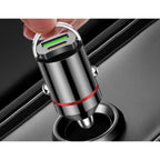 Încărcător auto 2 în 1 USB-C PD 30W + USB QC3.0