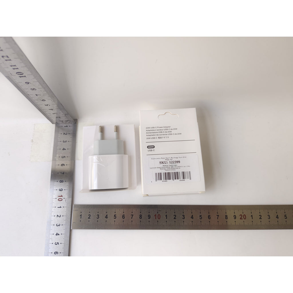 Încărcător rapid 20W USB-C, compatibil iPhone
