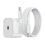 Încărcător rapid 30W USB-C PD, cu cablu inclus, compatibil iPhone