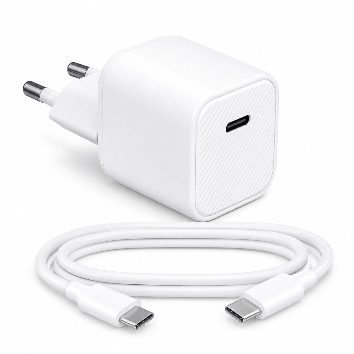 Încărcător rapid 45W USB-C compact, compatibil iPhone