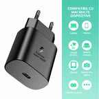 Încărcător Super Fast Charging 25W USB-C, compatibil Samsung