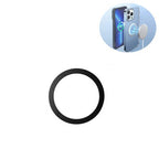 Inel magnetic MagSafe autoadeziv, pentru orice husă, negru