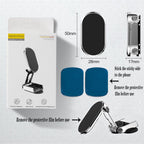 Suport auto magnetic pliabil, pentru orice telefon