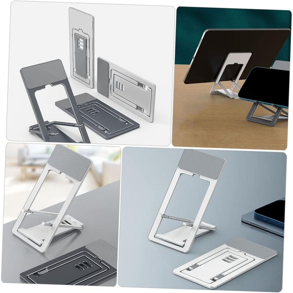 Suport de birou pliabil pentru telefon și tabletă