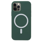 Trio Lavandă · transparentă, silicon mov, MagSafe verde, verde