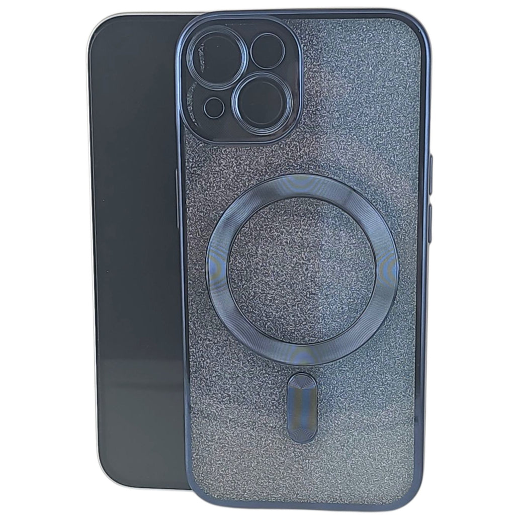 Trio huse magnetică MagSafe, din TPU, cu protecție pentru lentile · Albastru marin, Auriu, Verde (Samsung), albastru marin