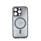 Trio Urban · huse MagSafe cu ramă colorată · gri, mov, negru, gri