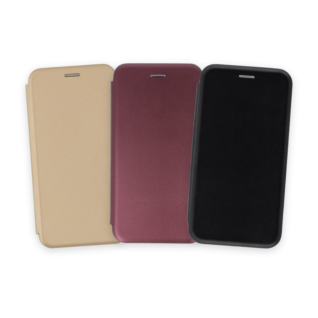 Trio Agendă · huse tip carte cu magnet · auriu, bordo, negru, iPhone 13 Pro