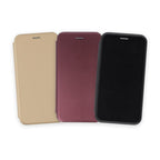Trio Agendă · huse tip carte cu magnet · auriu, bordo, negru, iPhone 13 Pro